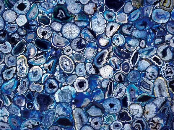 1. Blue Agate Slab