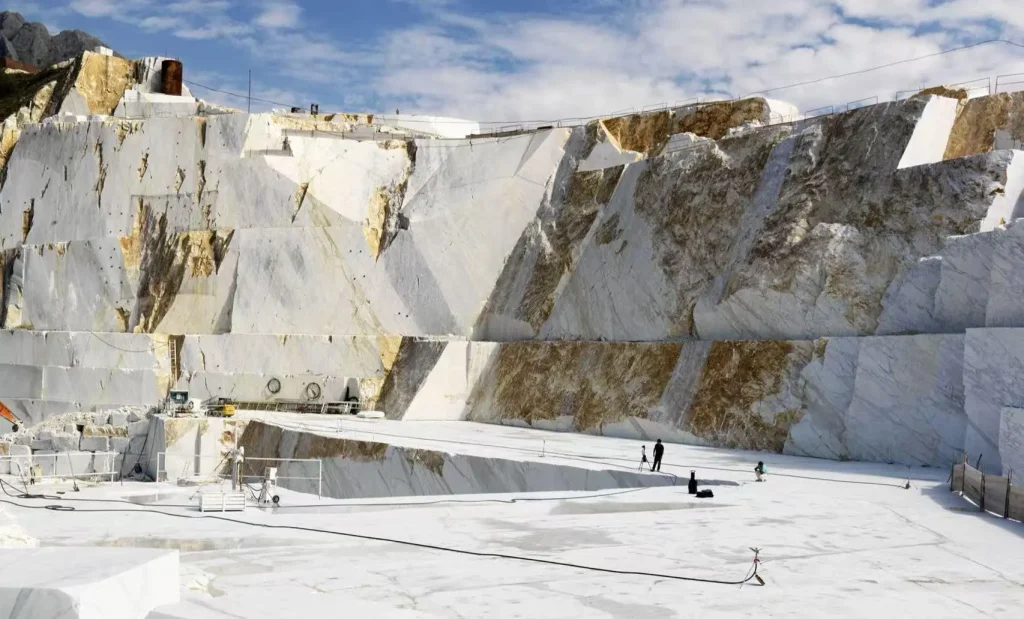 1. Calacatta Marble Quarry