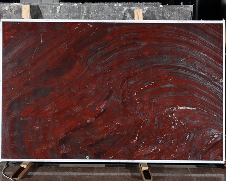 1. Iron red slab