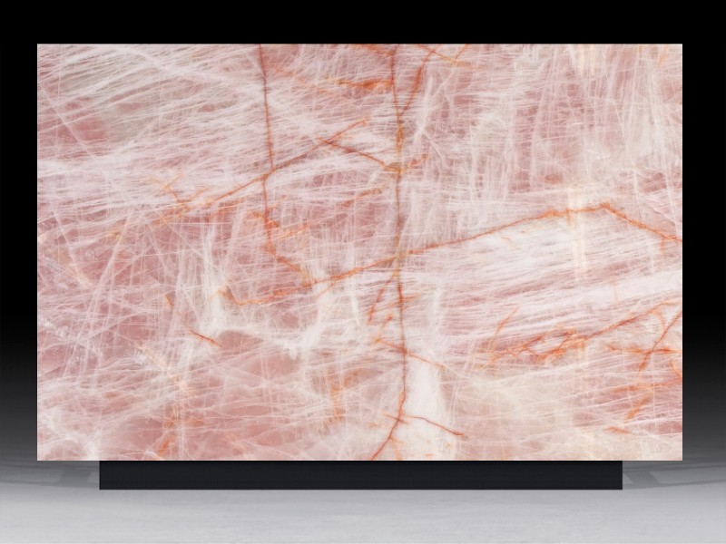 1. Pink Lady Cristallo Quartzite