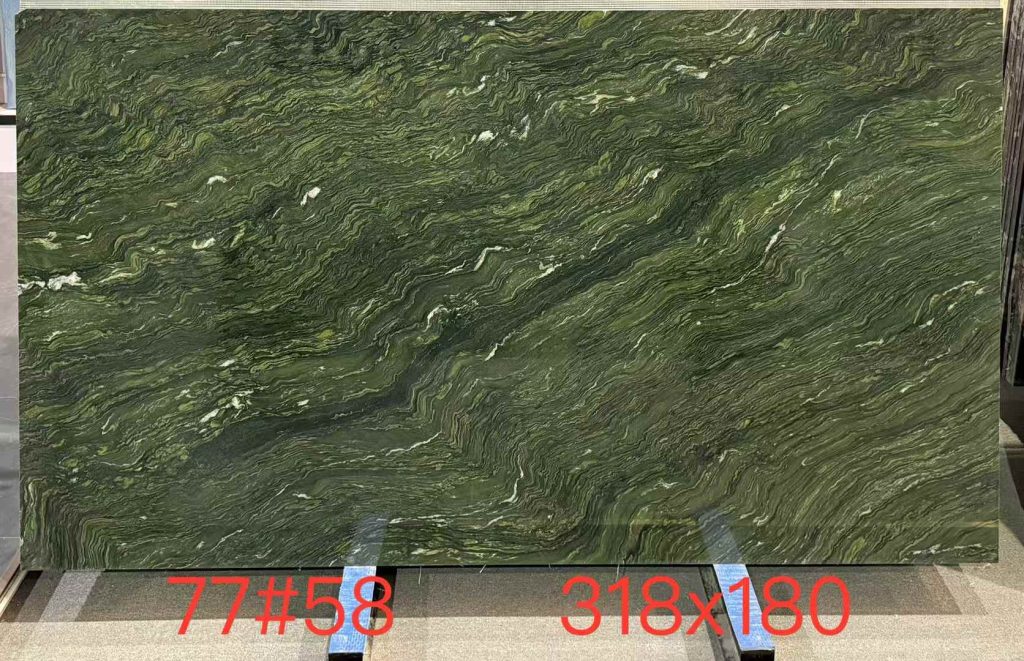 1. Verde Fusion Quartzite Slab