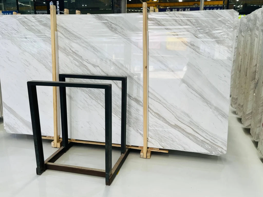 Volakas White Marble Slabs