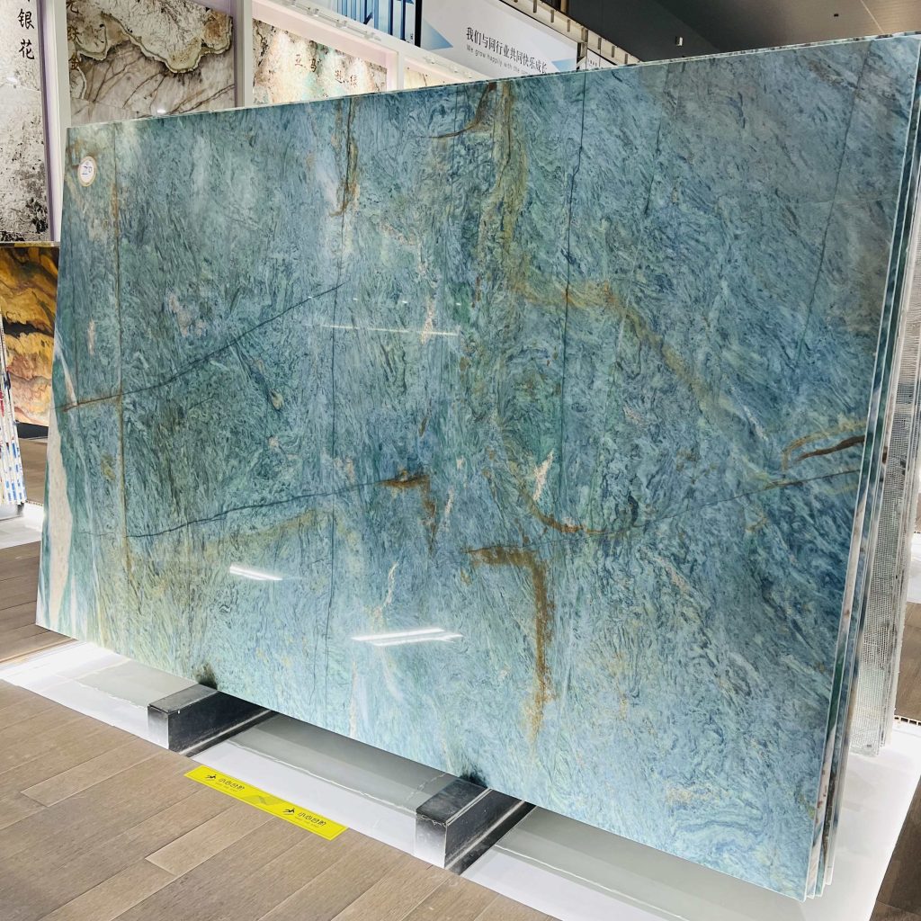 2. Amazon Blue Quartzite Slab