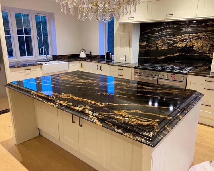 1. Black Fusion Quartzite