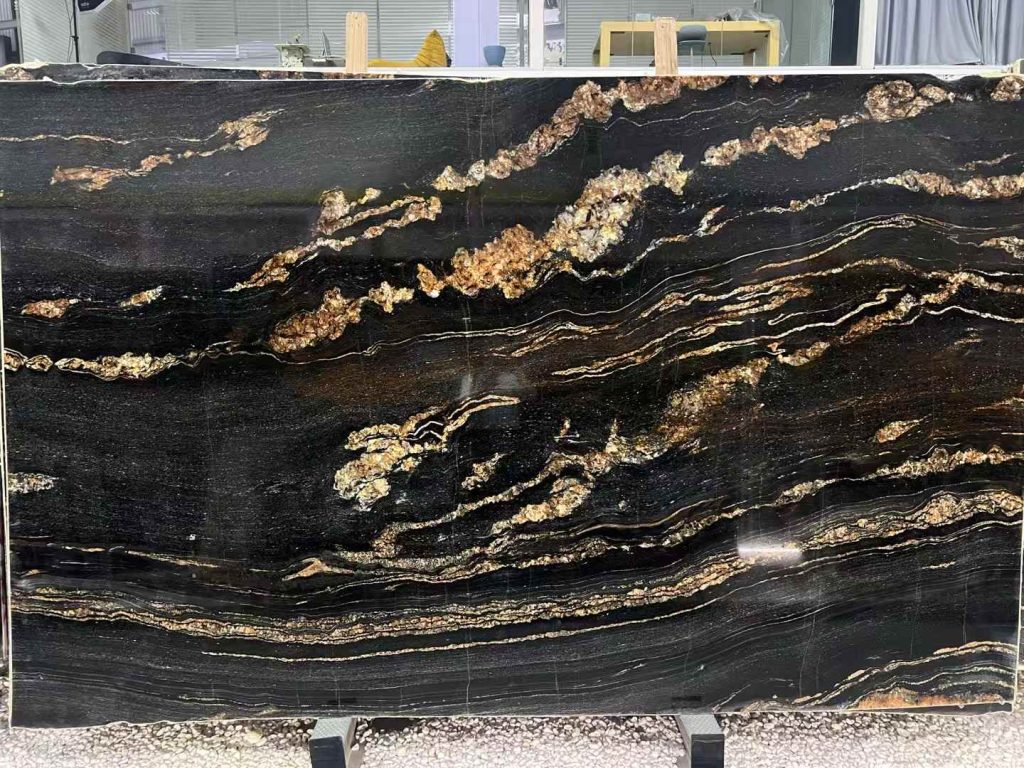 2. Black Fusion Quartzite Slab (1)