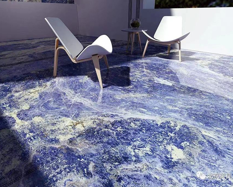 2.Blue Sodalite Granite Countertop (2)