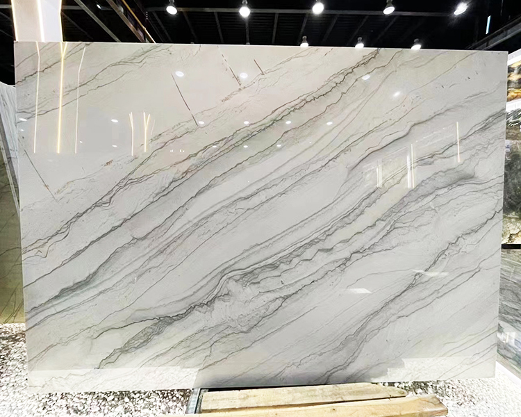 3. Polished Infinity White Quartzite