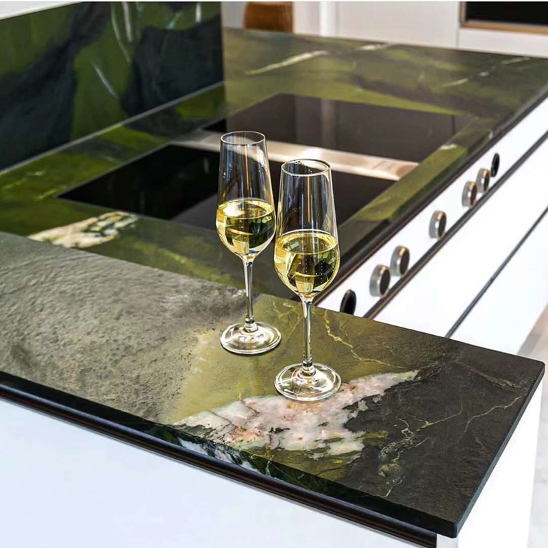 3.Avocatus Green Quartzite Countertop
