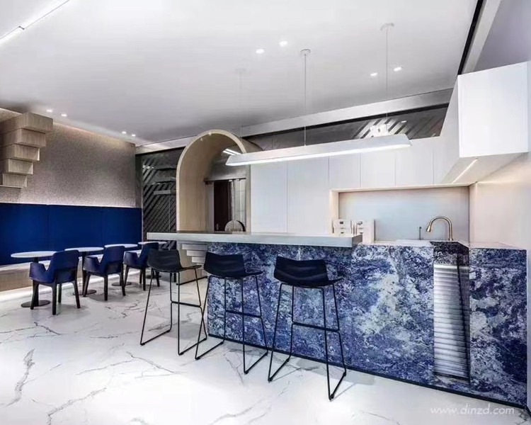 3.Blue Sodalite Granite Countertop (1)