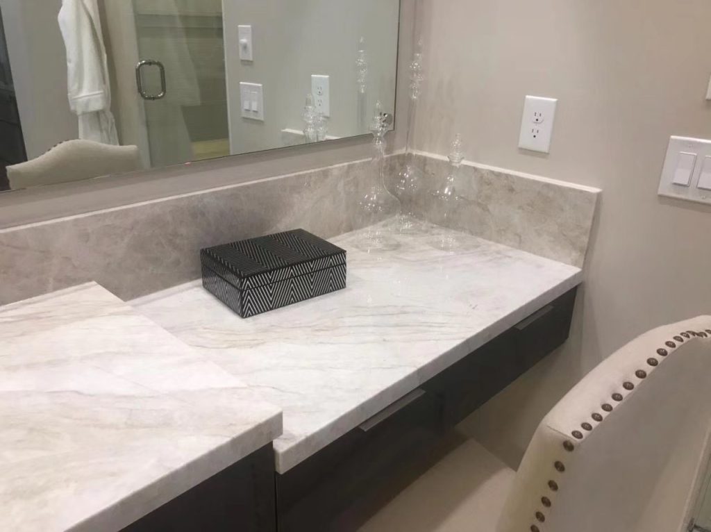 3.Taj Mahal Quartzite Vanity Top
