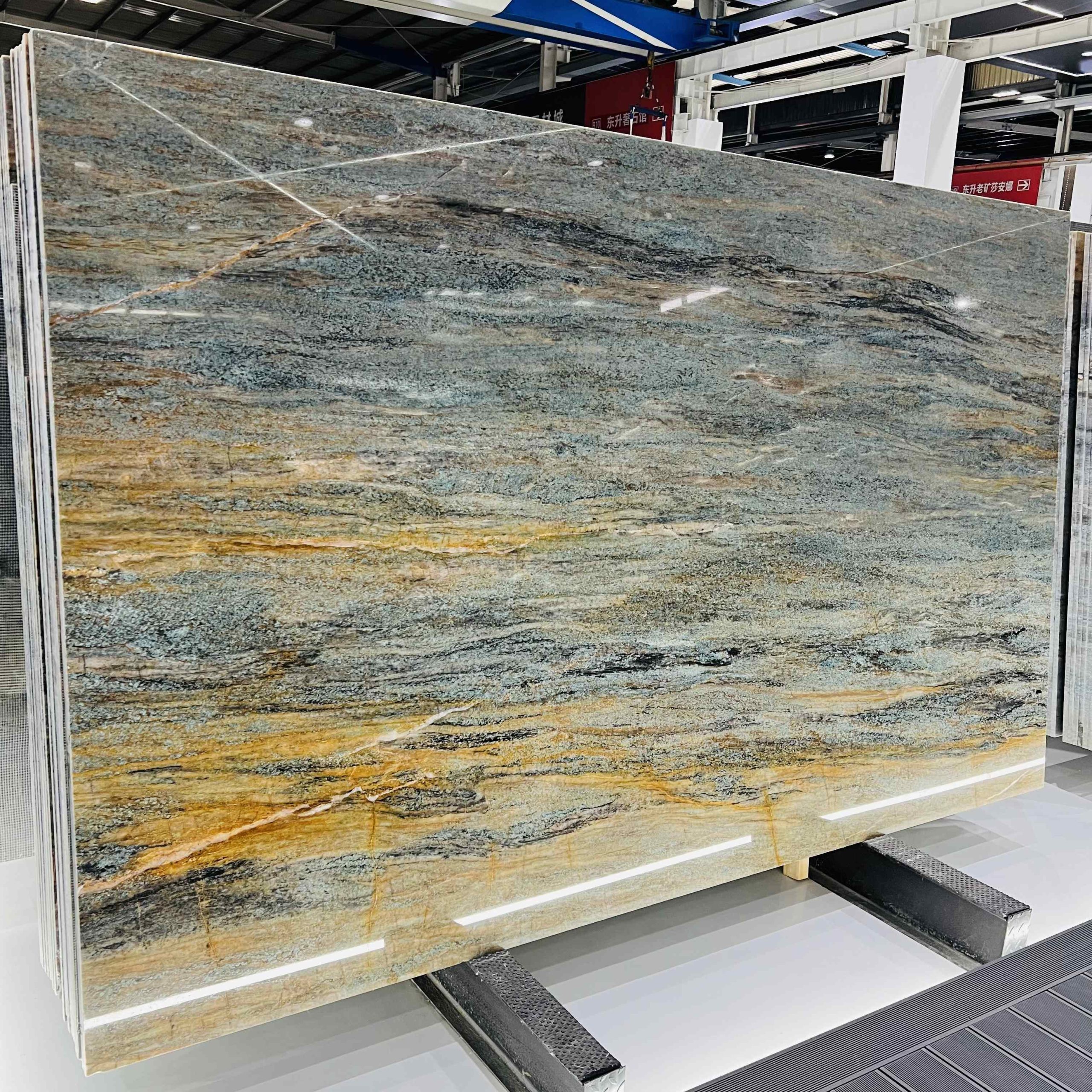 4. Amazon Blue Quartzite Slab (2)