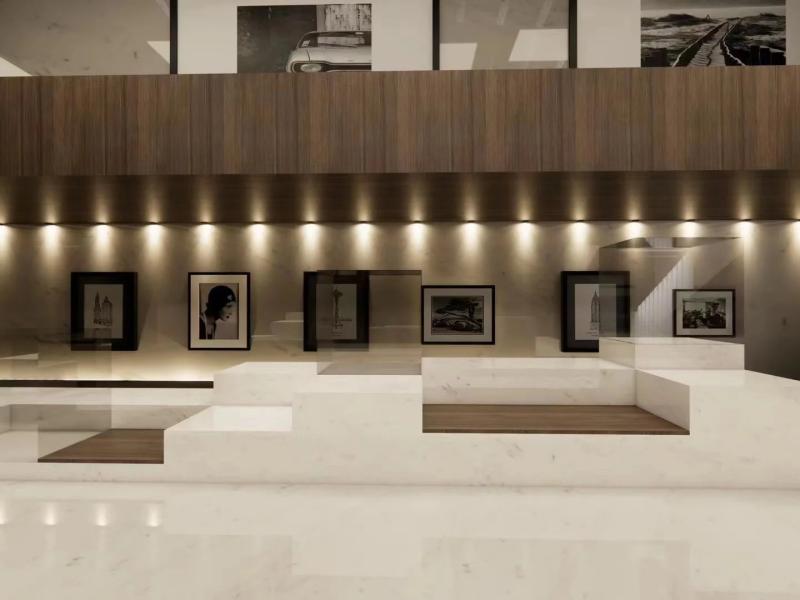 Ariston White Marble Flooring