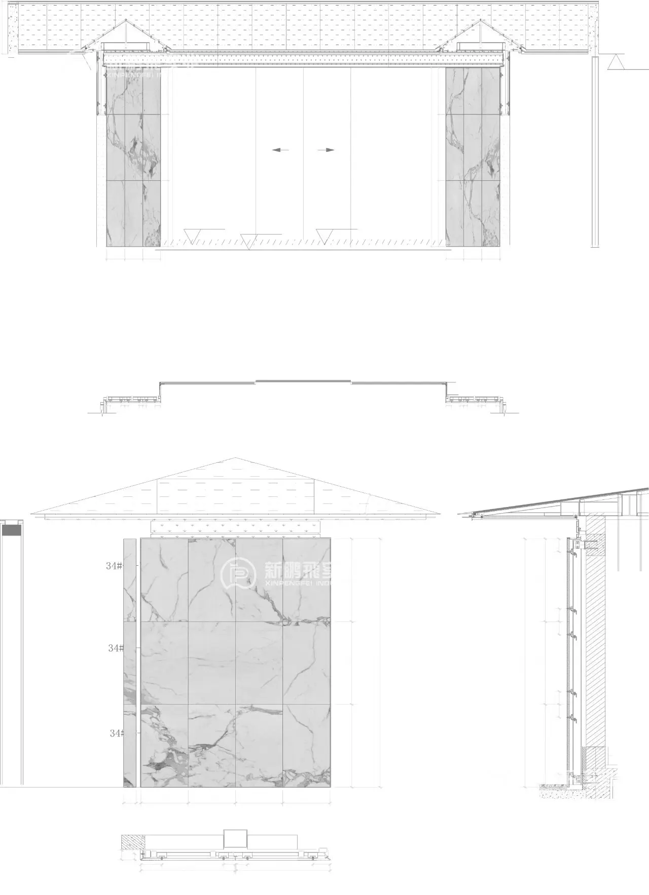 3. Calacatta Marble Layout Design