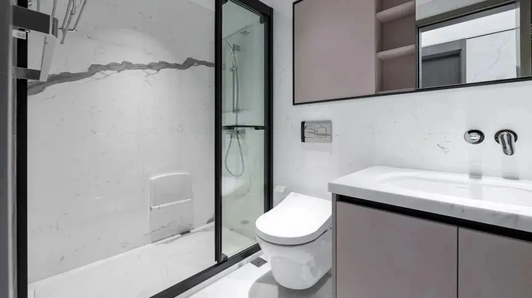 4. Calacatta Marble Master Bathroom