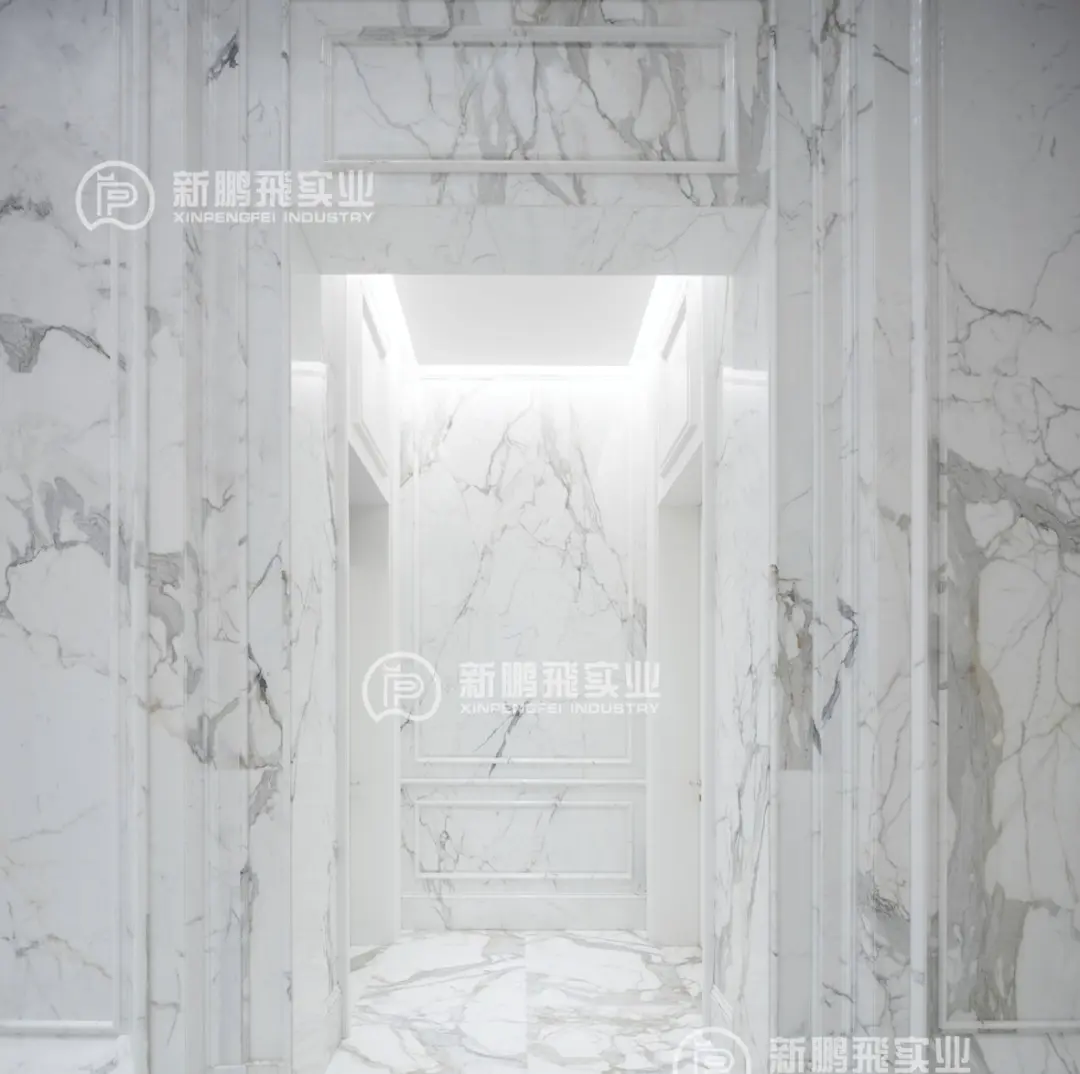 4. Calacatta Marble Wall and Flooring (1)