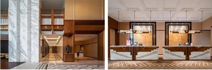 6. Calacatta Marble Lobby