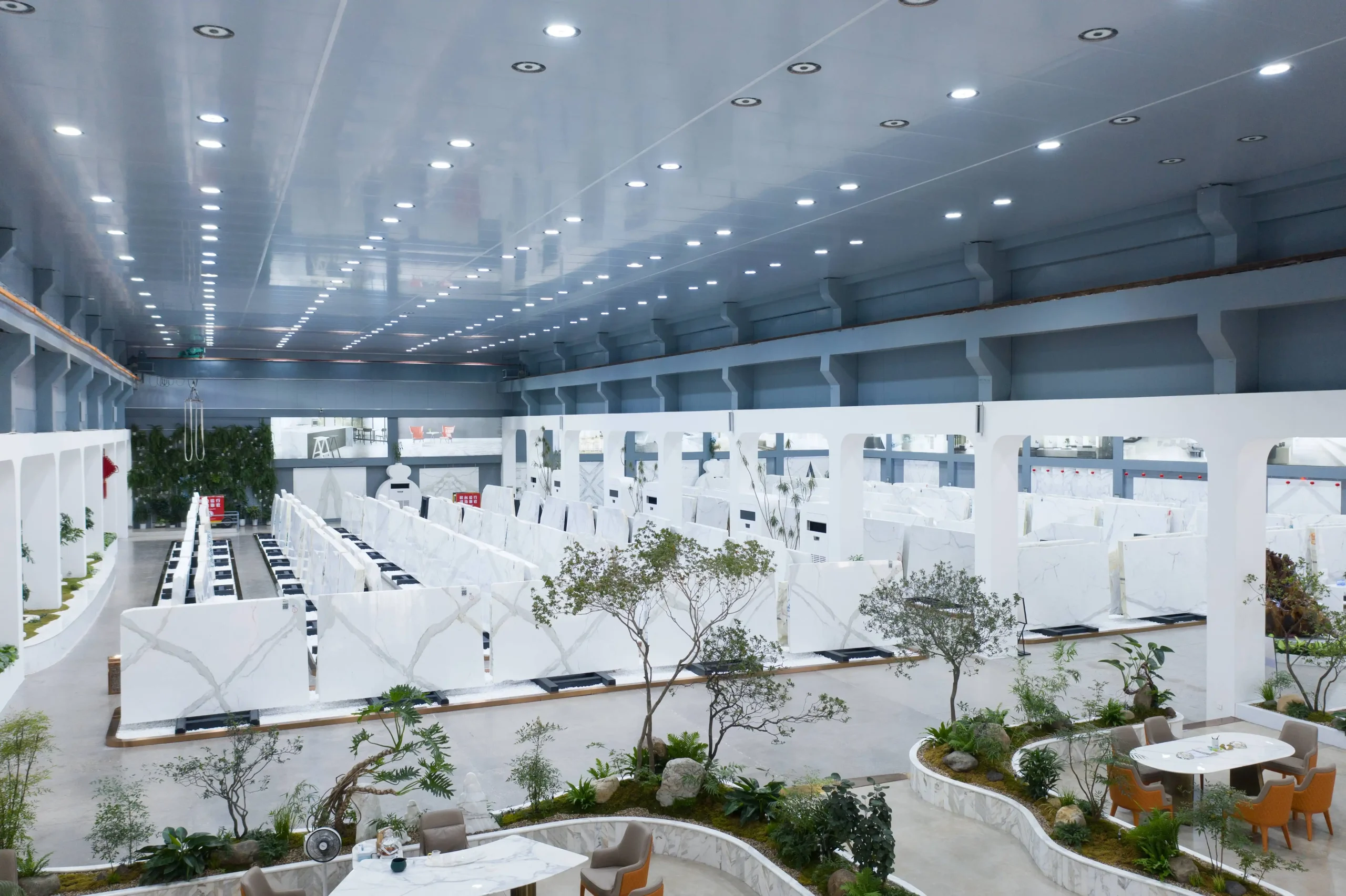 Calacatta Marble Luxury Showroom