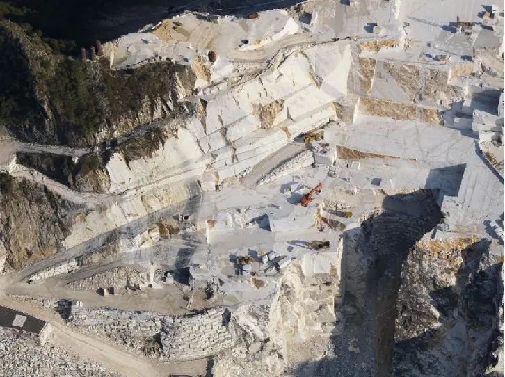 Calacatta Quarry Extraction Site