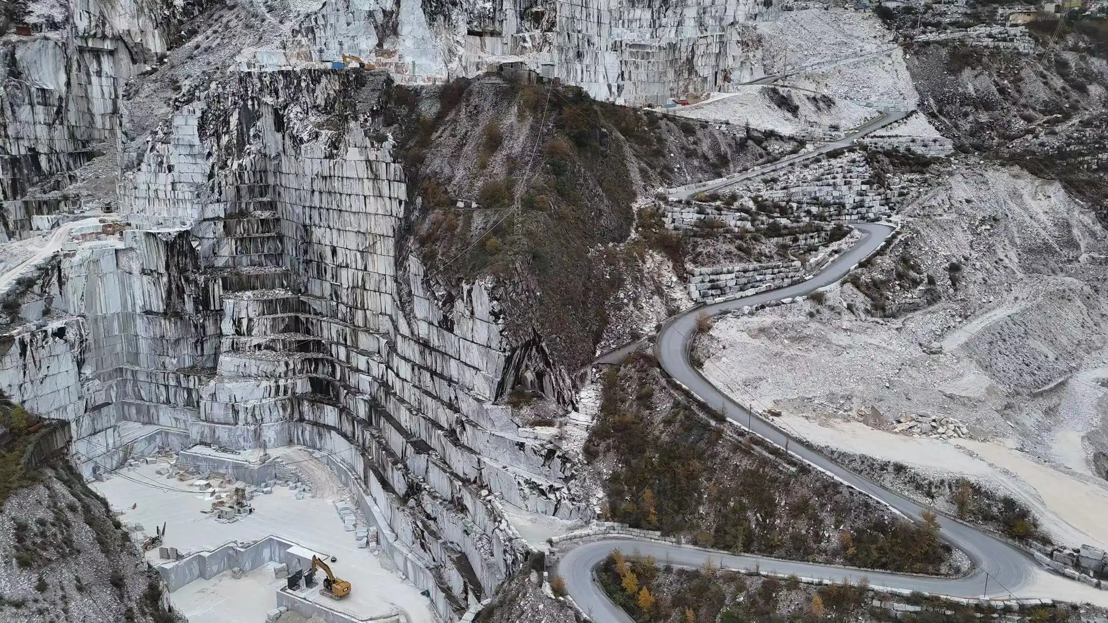 Carrara White Marble Quarry