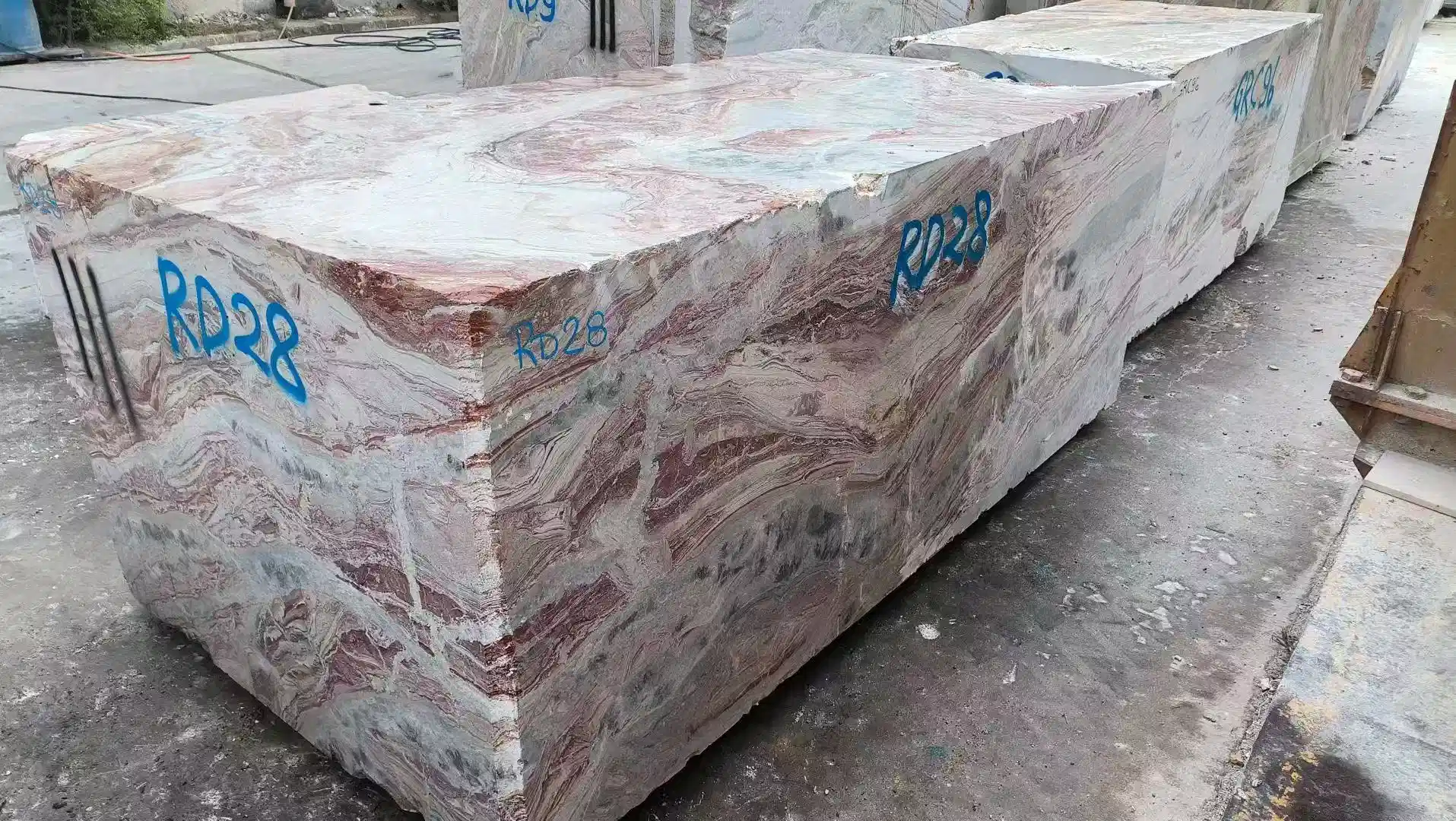 Orobico Rosso Raw Block Closeup